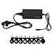 Produktbild 96 W AC DC Adapter Schaltnetzteil mit 8 Spitzen Universal Multi Voltage Laptop Ladegerät Adapter Konverter Tips Stecker 12/15/16/18/19/20/24 V