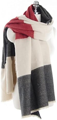 SALY Fall Winter Scarf Shawl Soft Thick Blanket Scarf Warm Wrap Cape Cozy Poncho Scarves for Women