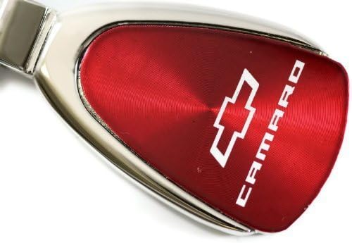 Chevy Chevrolet Camaro Red Teardrop Key Fob Authentic Logo Key Chain Key Ring Keychain Lanyard by DanteGTS