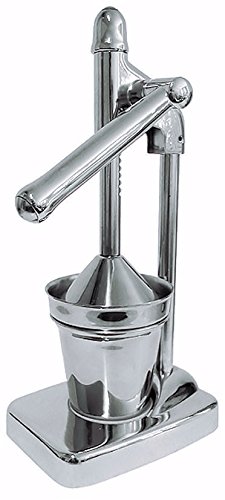 Edelstahl Saftpresse - manuell - Entsafter Zitronenpresse Fruchtpresse Obstpresse