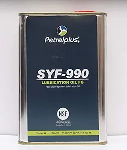 Petrelplus SYF 990 Lubrication Oil FG Synthetic Food Grade with NSF H1 Certification (1 L)