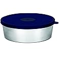 Signoraware Steel Storage and Papad Box (3L, Mod Blue)