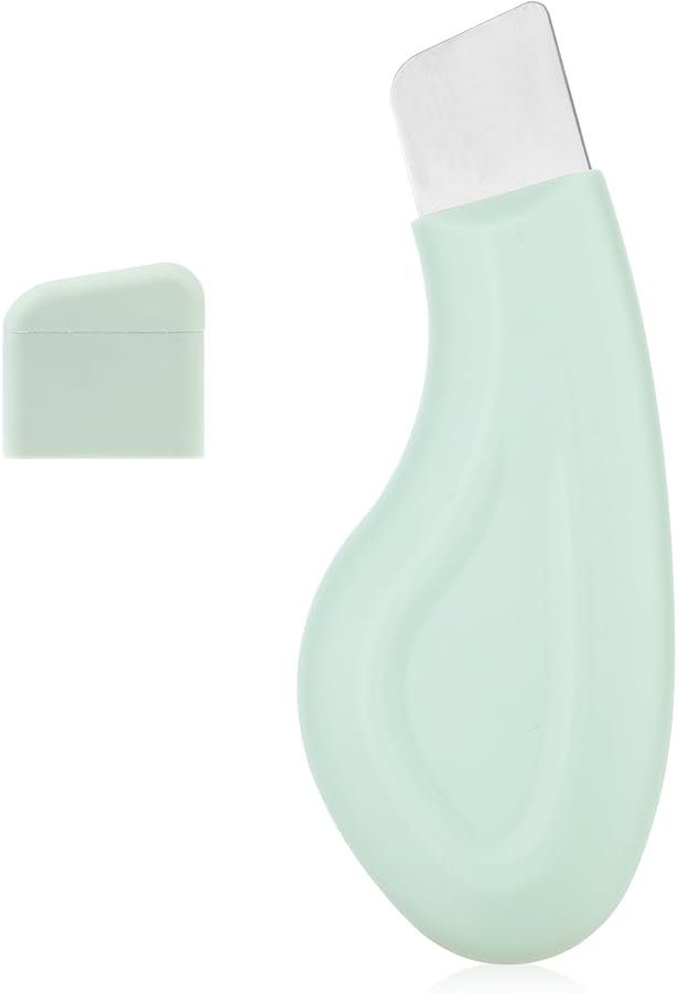 Mitesserentferner Aus Silikon – Gesichtsspatel Zur Tiefenreinigung Für Nase & Gesicht (beige)