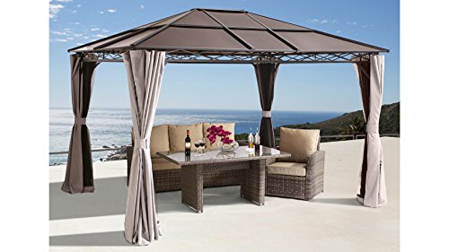 Preisvergleich Produktbild baumarkt direkt Pavillon Teneriffa, BxT: 360x300 cm