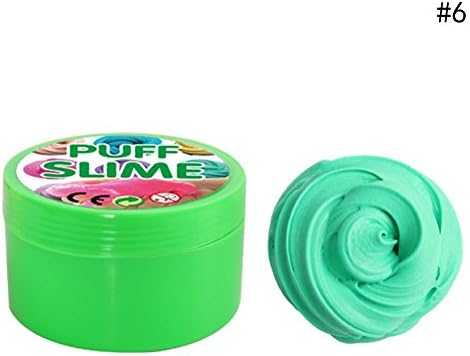 Warm haven Fluffy Slime DIY Plasticine Sludge Clay Toy Puff Slime Fresh Scented Plasticine Mud Putt