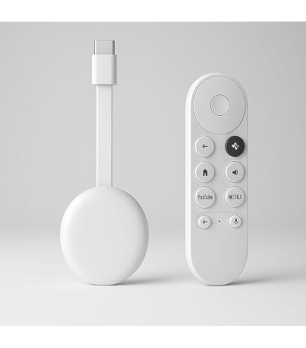 Google Chromecast TV with (HD) – streaming content on voice