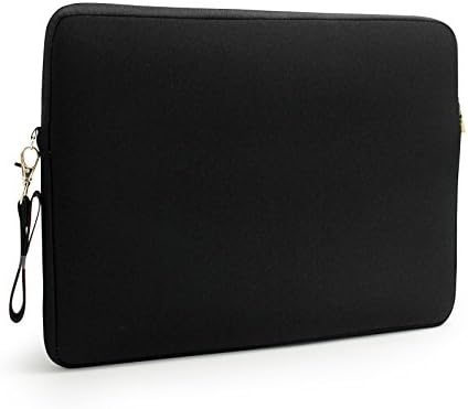Sinoguo Neoprene Water Resistance Sleeve With Flannel Lining for Apple 15" Macbook Pro / Macbook Pro with Retina Display and 15-15.6 Inches Laptop / Notebook / Ultrabook / Netbook