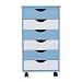 Infantastic® KCTN01 Children Chest of Drawers (Blue/ White)
