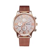 IG Invictus Klassische Herrenuhr Armbanduhr Stahlband Quarz lässige Uhren MIGEER Mesh Belt Watch Miguel G2065 er weiß, MIT Uhren Meter Pavillon