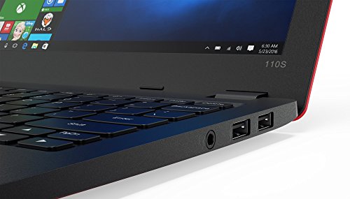 Lenovo 110S-11IBR 11 6-Inch Notebook -  Red   Intel N3060 Processor  4 GB RAM  64 GB eMMC  Windows 10 