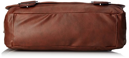 DANIEL RAY Umhängetasche HAVANNA Schultertasche Laptop Tasche Messenger Schultasche Cognac - 4