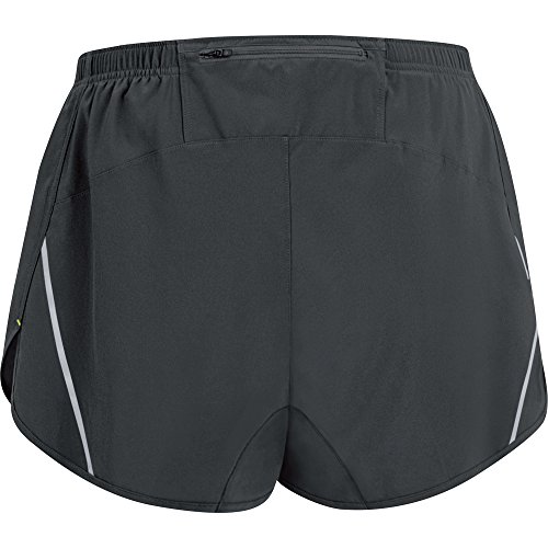 GORE RUNNING WEAR Herren Kurze Laufshorts mit integrierter Boxershorts, Atmungsaktiv, GORE Selected Fabrics, MYTHOS 4.0 Split Shorts, Größe L, Schwarz, TMYTMS - 5
