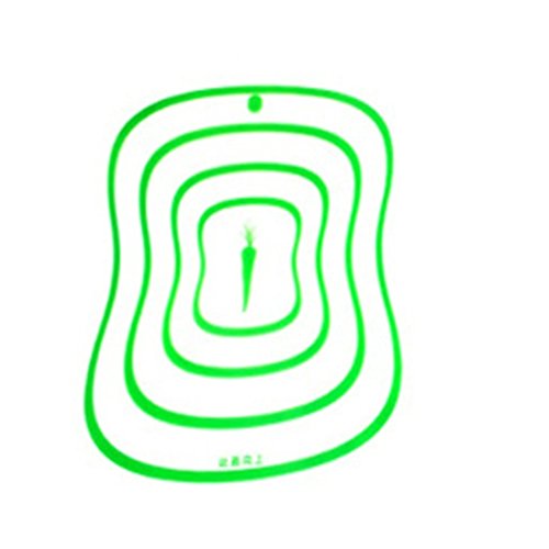 2Pcs Küche mattiert rutschfeste Plastik Schneidbretter Lebensmittel Schnitt Hacken Block Praktische Werkzeuge