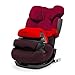 Price comparison product image CYBEX Silver Pallas-Fix 2-in-1 Child's Car Seat, For Cars with and without ISOFIX, Group 1/2/3 (9-36 kg), From approx. 9 Months to approx. 12 Years, Rumba Red
