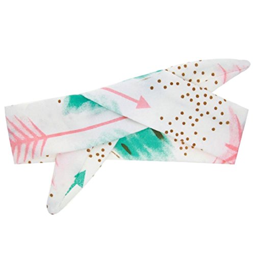 Haarband Kolylong Baby-DIY Einstellbar bowknot Stoff Stirnband (64 * 5CM Für 0 Monate bis 5 Jahre altes Kind) - 2