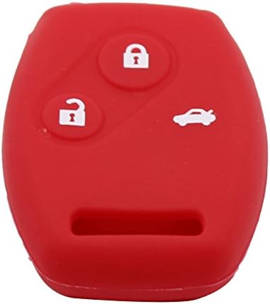 For Honda Accord CRV Fit CIVIC ODYSSEY City Silicone Car Key Cover Case 3 Buttons