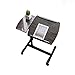 Produktbild GAOYANG Computertisch, Faule Tabelle Bett Schreibtisch, Notebook-Laptop-Tisch, Schlafzimmer Zu Hause Schlafsofa Beistelltisch, Schwarz (Größe: 59-85cm) (Farbe : SCHWARZ)