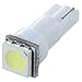 Produktbild SODIAL (R) 10X Auto T5 5050 SMD Armaturenbrett weiss 1-LED-Lampen Lichtlampe 74 37 286 18 27 12v
