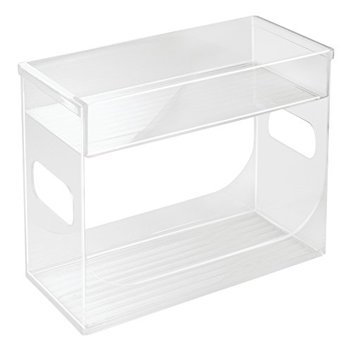 InterDesign 68530EU Schrank-Boxen Gewürzregal, durchsichtig