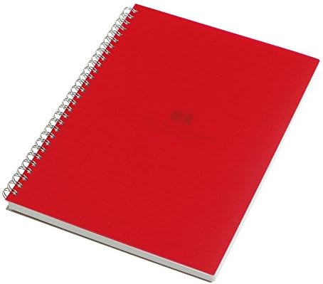 Etrangerdicostarica Double Ring Notebook Transparency Red B5 100sheet