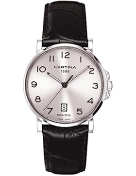 Certina Herren-Armbanduhr XL Analog Quarz Leder C017.410.16.032.00