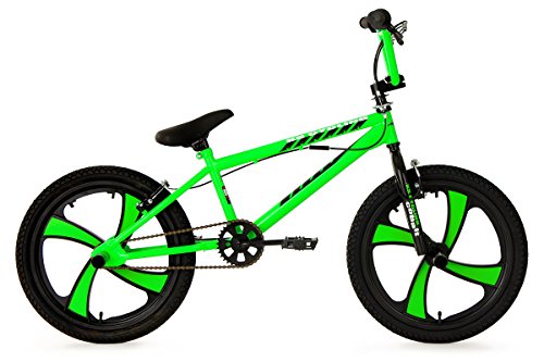 KS Cycling Jungen Fahrrad BMX Freestyler Cobalt, Grün, 20, 522B