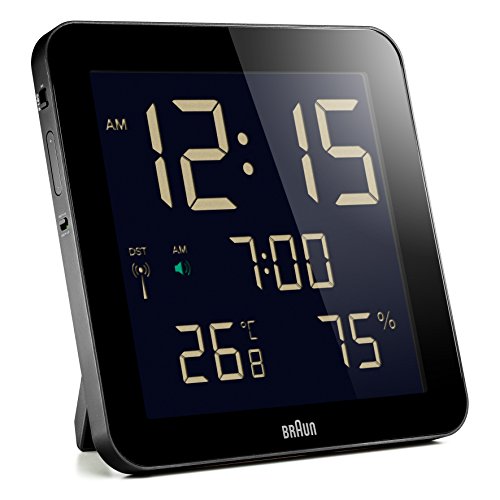 Braun Wecker digital schwarz BNC014BK-RC - 2