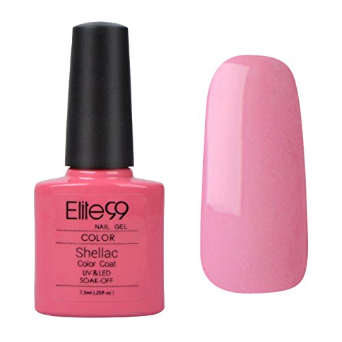 Elite99 UV Nagellack Gel Polish Farbgel Nagelgel Gellack Pure farben Geschenk NEU (1x7.3ML)