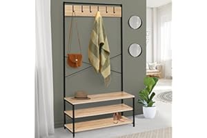 IDMarket - Vestiaire d'entrée DETROIT design industriel