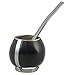 Produktbild Mate Becher Calabaza + Mate Trinkhalm Bombilla Inox.8 Edelstahl