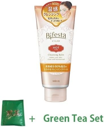 BifestaCleansing Balm Hot Type 150g (Green Tea Set)