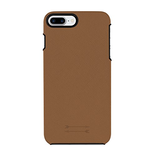 Uri Minkoff Saffiano Leather Wrap Case for iPhone 7 Plus - Luggage Brown