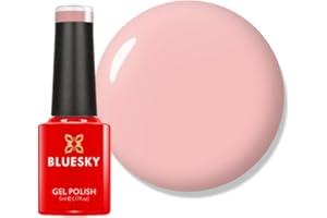 BLUESKY Żel do Paznokci, A095, Różowy, Długotrwały, Odporny na Odpryskiwanie, 5 ml, Wymaga Suszenia pod Lampą LED UV