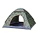 Produktbild DAZISEN Unisex Kuppelzelt Draußen Zelt - Wasserdicht Leicht Pop up Zelt für Camping, Camouflage, 3-4 Persons