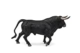 La figura de este toro se presenta en actitud trotando