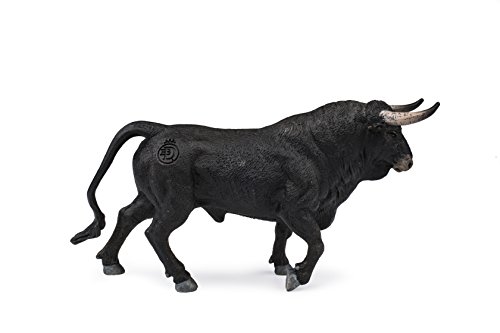 Deqube- Bravo Zaino Figura de Toro, Color Negro (90110001)