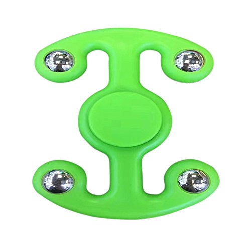 Hand Fidget Spinner,Omiky EDC Tri Fidget Spinner Finger Groy Toy for SBDX ADD ADHD Anxiety Autism Suffers (Green) Hand Fidget Spinner,Omiky EDC Tri Fidget Spinner Finger Groy Toy for SBDX ADD ADHD Anxiety Autism Suffers (Green)