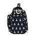 Ju-Ju-Be Legacy Nautical Collection B.F.F Convertible Nappy Changing Bag - Rucksack & Messenger/ Tote, The Admiral