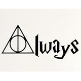 StickerStop 5422 Deathly Hallows Always Decal Sticker