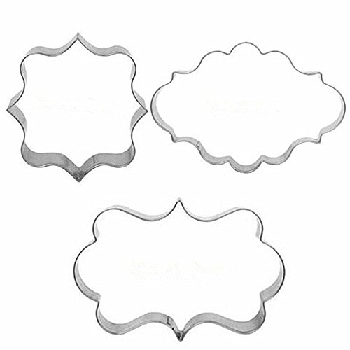SAMGU Cookies Gebäck Fondant Kuchen Sugarcraft Formrahmen Scherblock Werkzeug Cutter Tool