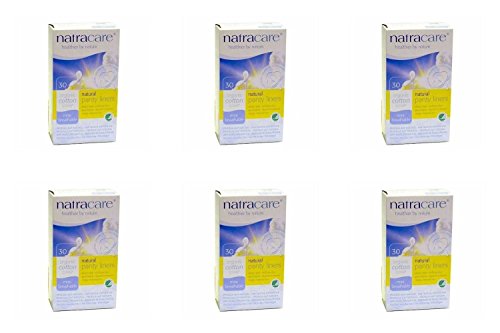 (6 PACK) - Natracare Mini Panty Liners | 30s | 6 PACK - SUPER SAVER - SAVE MONEY