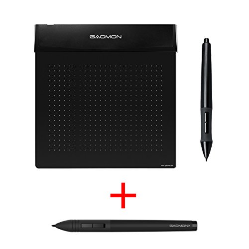 Preisvergleich Produktbild GAOMON S56K Flexibel Grafiktablett mit Wiederaufladbarer Stift