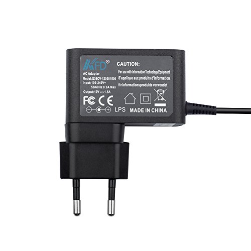 KFD 18W Netzteil 12V Ladegerät für Acer Iconia Tab W3-810 A100 A101 A200 A210 A211 A500 A501 W3 W4, Acer Aspire Switch 10 SW5, SW5-011,SW5-012, SW5-012-12L7, SW5-011-155X 10 SW5-011-18R3 FHD HD, Acer Aspire Switch V 10 SW5-017, Packard Bell Liberty Tab G100, HP Omni 10 Windows Tablet, HP-Pro-Slate 10 EE 12V 1,5A 3,0*1,0mm - 4