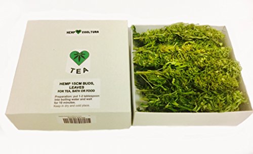 Preisvergleich Produktbild Hanftee - Kräuter 15 cm lang ganze Buds 50 g