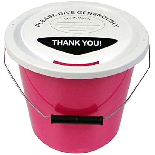 Amazon.co.uk donation buckets for charity