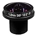 Produktbild SODIAL HD Fisheye CCTV-Objektiv 5MP 1,8 mm M12 * 0,5 Halterung 1 / 2,5 F2.0 180 Grad fuer Videoueberwachung Kamera CCTV-Objektive