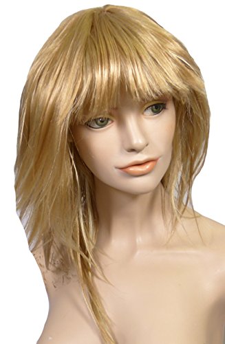 Preisvergleich Produktbild Faschingsperücke Damen: Britta schulterlang mittelblond