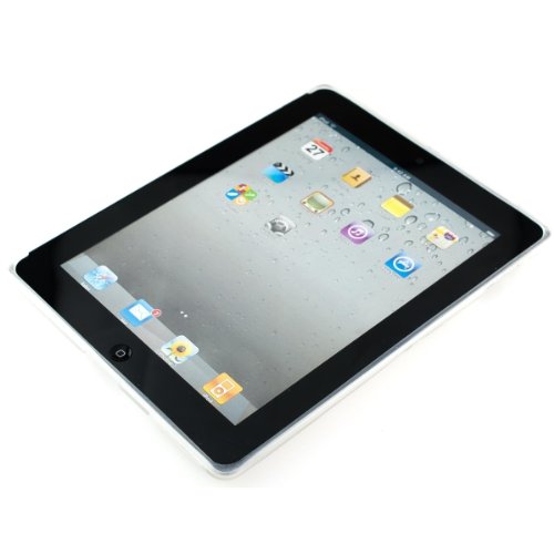 kwmobile Hülle für Apple iPad 2 / 3 / 4 – Smartcover Kompatibles Backcover Case Tablet Schutzhülle TPU Silikon – Tabletcase Cover Weiß - 2