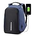 Produktbild Rucksack Laptop Arteesol Business Rucksack mit USB-Ladeanschluss 17 Zoll [4 Farben] Reisetasche für Business Arbeit Schule (Blau)