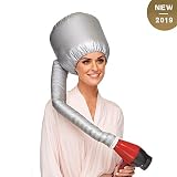 La más profunda condensación: convierte tu secador de pelo en un sistema de secado profesional para el cabello. Ideal para el ajuste del cabello con rodillos, acondicionado profundo, aceites calientes y tratamientos de calor. Es el accesorio perfecto para usar con su acondicionador, aceite de rueda, rizadores, rodillos y velcros.